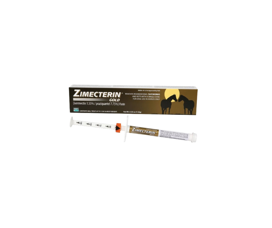 Zimecterin Gold Paste Dewormer, 7.35 g Timber & Shore Dog Supply
